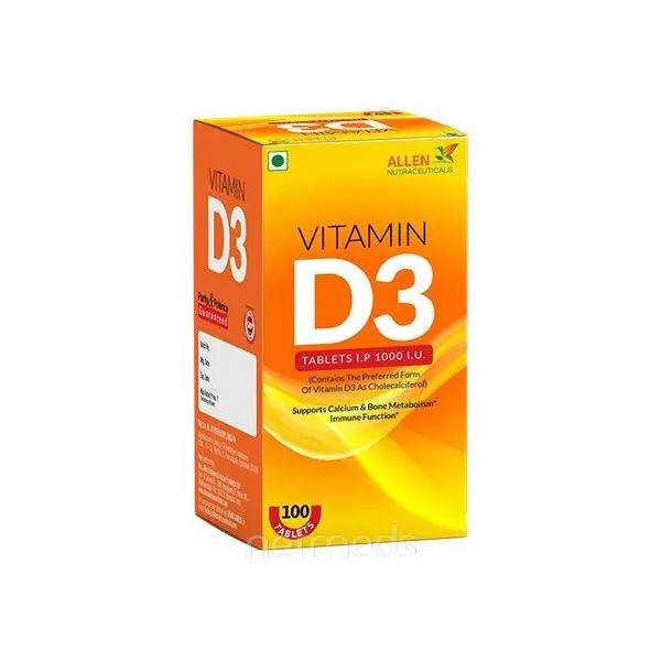 Allen D3 Vitamin Tablet - 30N